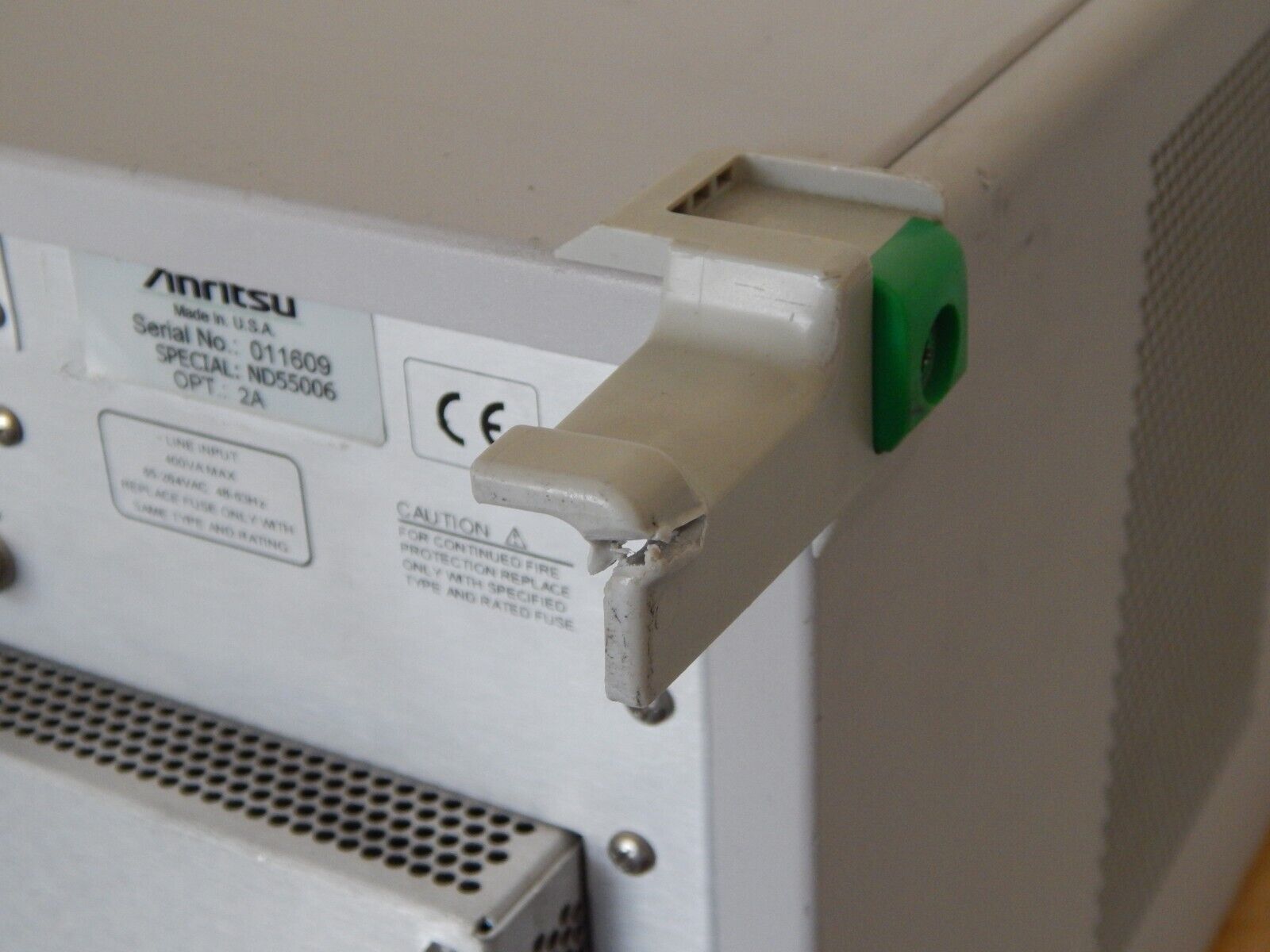 Anritsu 37369C Vector Network Analyzer, 40 MHz to 40 GHz, Options 2, 6, 11 Anritsu 37369C Vector Network Analyzer, 40 MHz to 40 GHz, Options 2, 6, 11